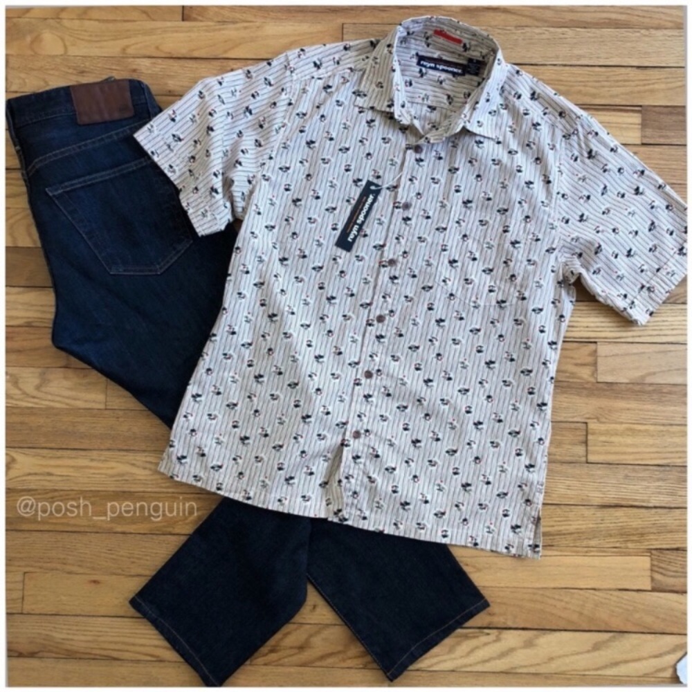 Reyn Spooner Striped Oasis Shirt M - Picture 1 of 6